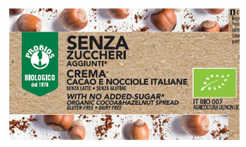 CREMA SPALMABILE CACAO/NOCCIOLE SENZA ZUCCHERI AGGIUNTI 200 G - Farmapre