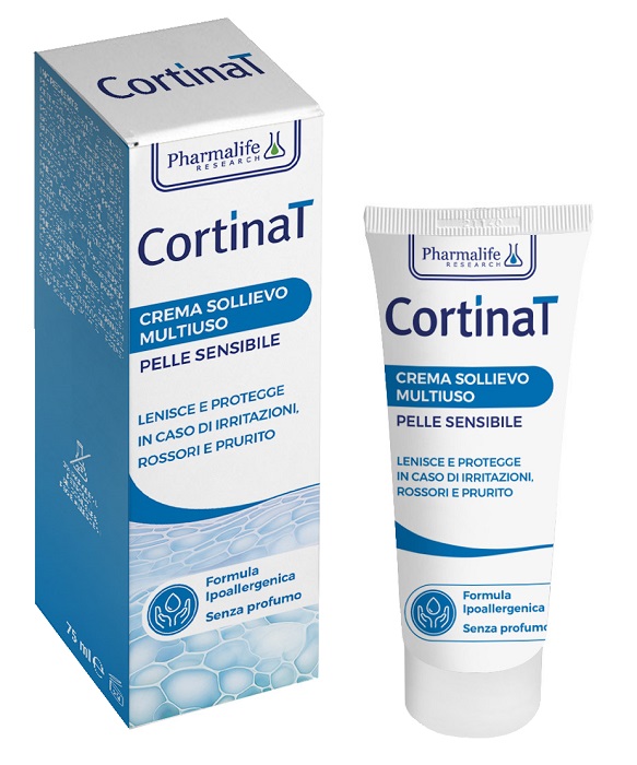 CORTINAT CREMA CON ESTRATTI DI LIQUIRIZIA E BACOPA 75 ML - Farmapre