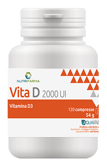 VITA D 2000UI 120 COMPRESSE - Farmapre