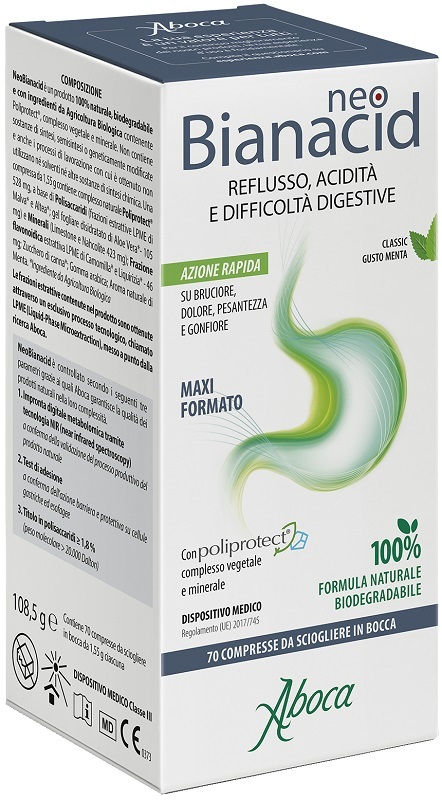 NEOBIANACID 70 COMPRESSE MASTICABILI - Farmapre