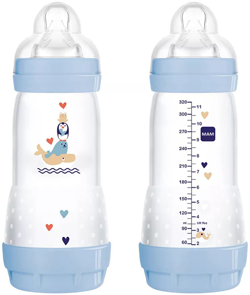MAM BIBERON EASY START 320 ML 4+ TETTARELLA 3 MASCHIO - Farmapre