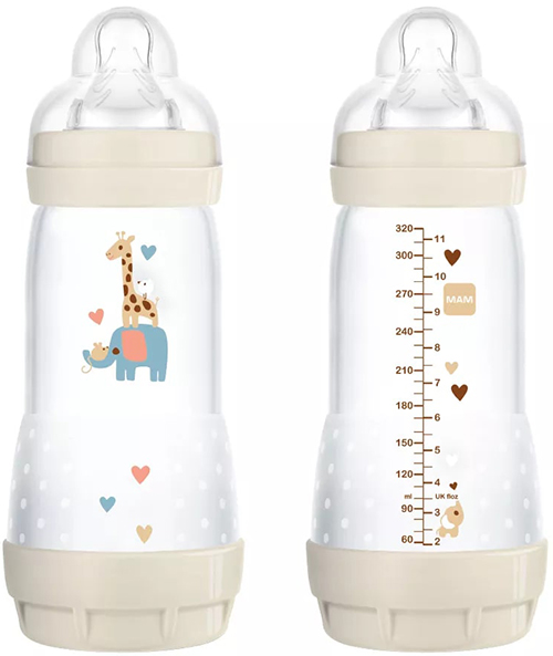 MAM BIBERON EASY START 320 ML 4+ TETTARELLA 3 NEUTRO - Farmapre