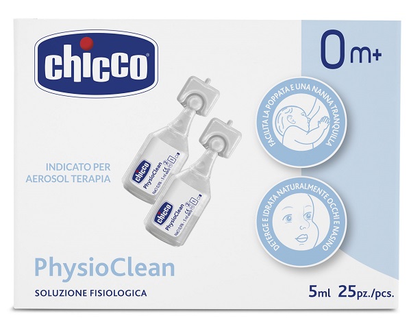 CHICCO SOLUZIONE PHYSIOCLEAN 5 ML 25 PEZZI - Farmapre