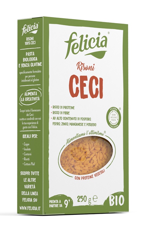 FELICIA BIO RISONI CECI 250 G - Farmapre