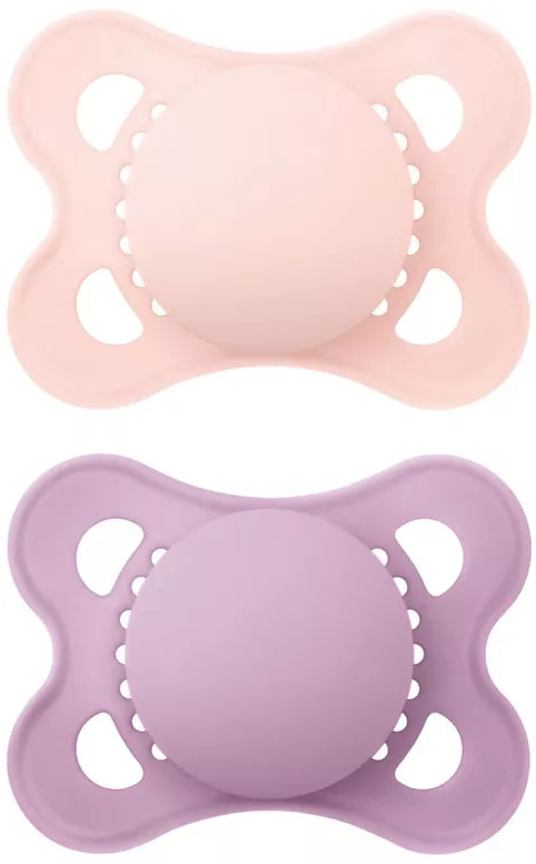 MAM SUCCHIETTO ORIGINAL 2-6 MESI SILICONE FEMMINA 2 PEZZI - Farmapre