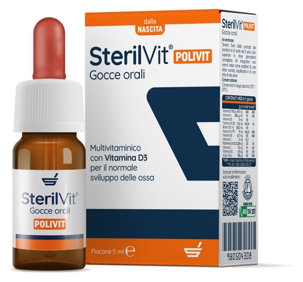 STERILVIT POLIVIT GOCCE 5 ML - Farmapre