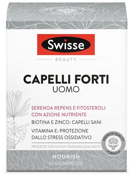 SWISSE CAPELLI FORTI UOMO 30 COMPRESSE - Farmapre