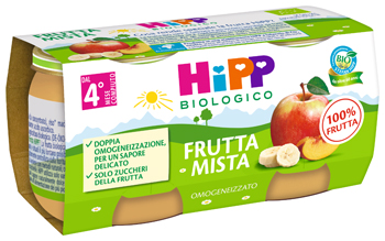 HIPP BIO OMOGENEIZZATO FRUTTA MISTA 2X80 G - Farmapre