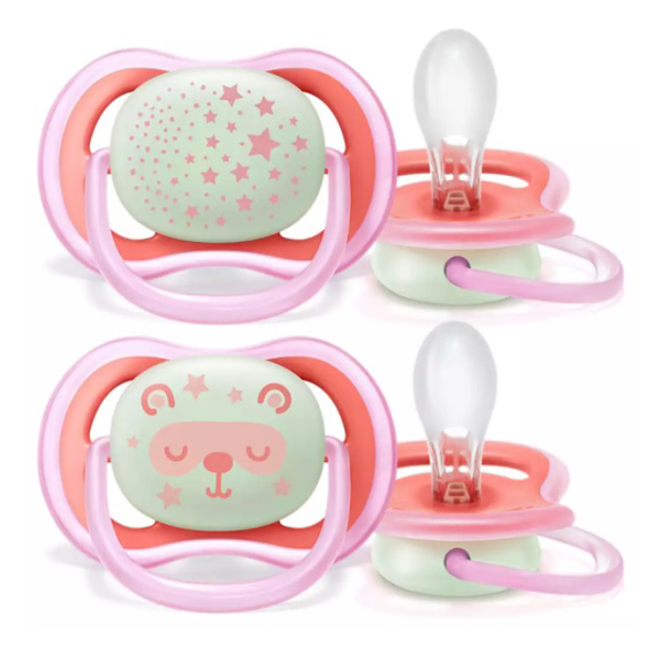 AVENT SUCCHIETTI ULTRA AIR NIGHT 6-18M FEMMINA 2 PEZZI - Farmapre