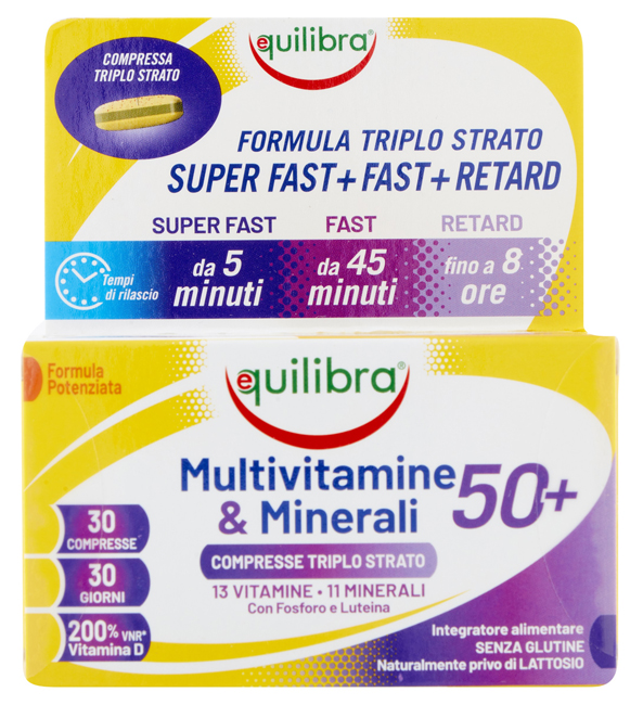 MULTIVITAMINE&MINERALI 50+ 30 COMPRESSE - Farmapre
