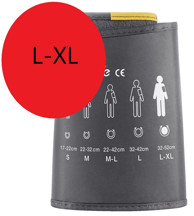 MICROLIFE BRACCIALE UNIVERSALE MORBIDO 4G TAGLIA L-XL WS-3252C - Farmapre