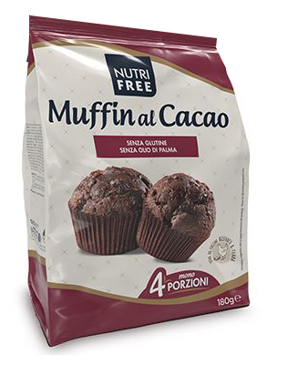 NUTRIFREE MUFFIN AL CACAO 4 X 45 G - Farmapre