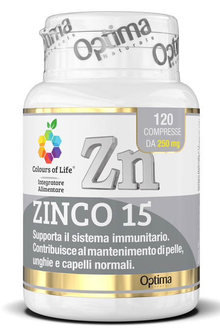 COLOURS OF LIFE ZINCO 15 120 COMPRESSE - Farmapre