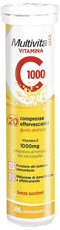 MULTIVITAMIX VIT C 1000 20 COMPRESSE EFFERVESCENTI - Farmapre