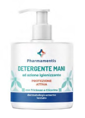 PHARMAMENTIS SAPONE DETERGENTE IGIENIZZANTE MANI 300 ML - Farmapre