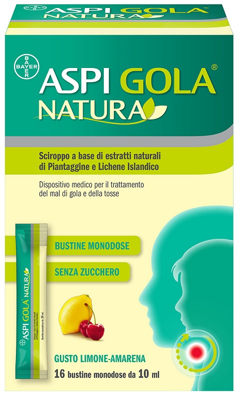 ASPI GOLA NATURA 16 BUSTINE MONODOSE DA 10 ML - Farmapre