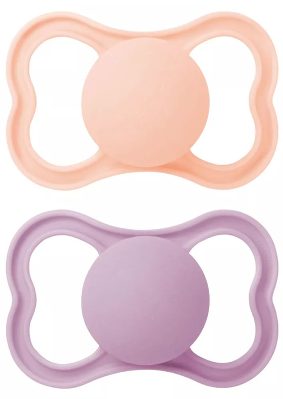MAM AIR SUCCHIETTO 16+ MESI SILICONE FEMMINA 2 PEZZI - Farmapre