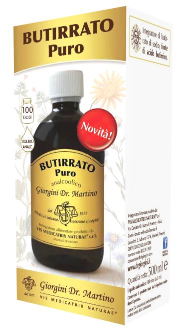 BUTIRRATO PURO LIQUIDO ANALCOLICO 500 ML - Farmapre