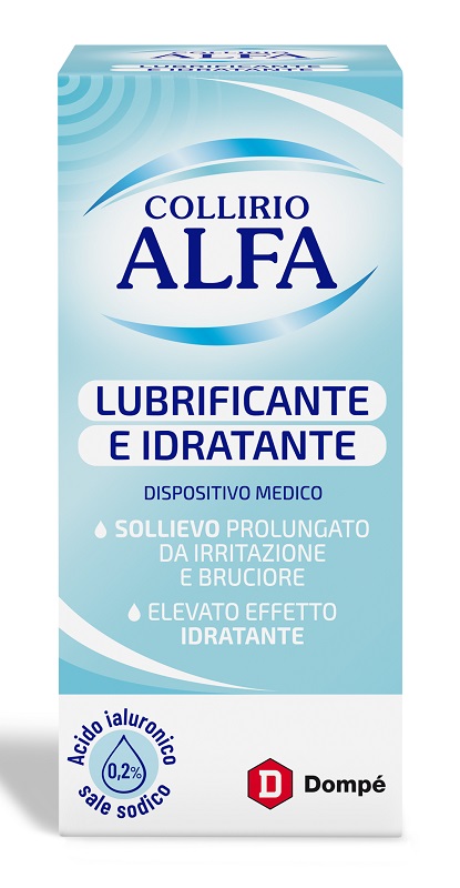 COLLIRIO ALFA LUBRIFICANTE/IDRATANTE 10 ML - Farmapre