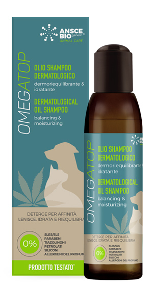 OMEGATOP OLIO SHAMPOO DERMATOLOGICO 200 ML - Farmapre