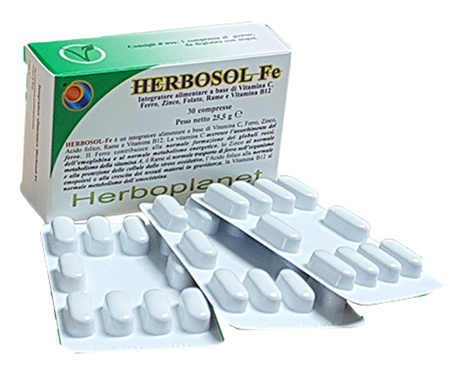 HERBOSOL FE 30 COMPRESSE - Farmapre