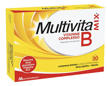 MULTIVITAMIX VIT COMPLESSO B 30 COMPRESSE BISTRATO - Farmapre