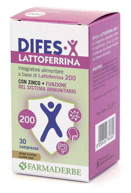DIFES X LATTOFERRINA 200 30 COMPRESSE - Farmapre