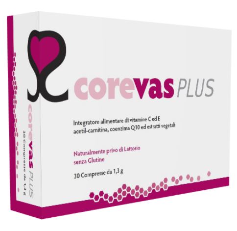 COREVAS PLUS 30 COMPRESSE - Farmapre