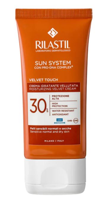 RILASTIL SUN SYSTEM PHOTO PROTECTION TERAPY SPF 30 CREMA VELLUTANTE 50 ML - Farmapre