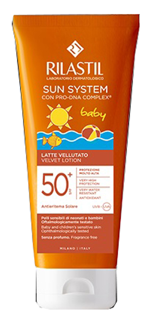 RILASTIL SUN PPT SPF 50+ BABY LATTE VELLUTO 200 ML - Farmapre