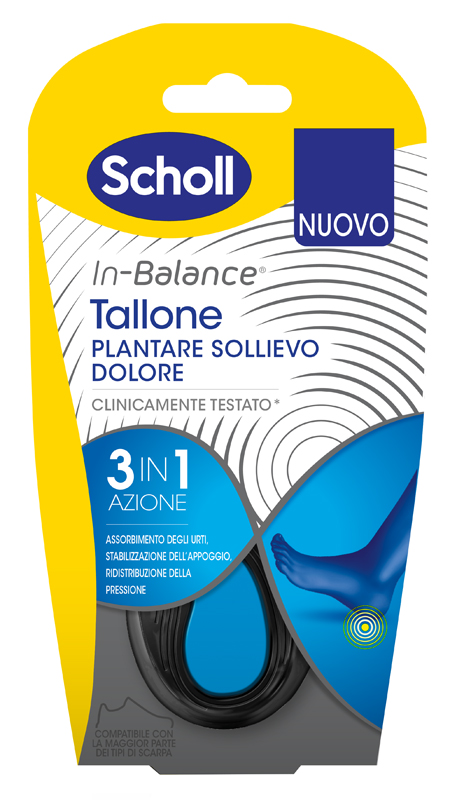 SCHOLL PLANTARE TALLONE L 2 PEZZI - Farmapre