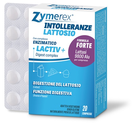 ZYMEREX INTOLLERANZE LATTOSIO 20 COMPRESSE RIVESTITE - Farmapre