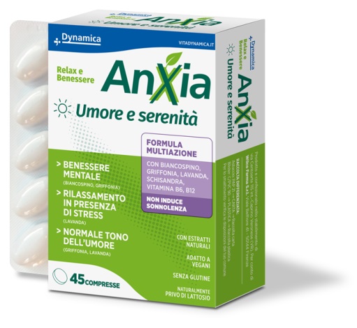 DYNAMICA ANXIA UMORE E SERENITA' 45 COMPRESSE - Farmapre
