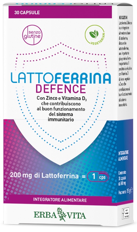 LATTOFERRINA DEFENCE 30 CAPSULE - Farmapre
