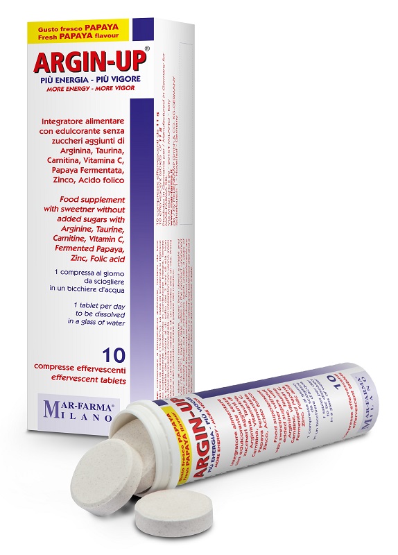 ARGIN UP 10 COMPRESSE EFFERVESCENTI - Farmapre
