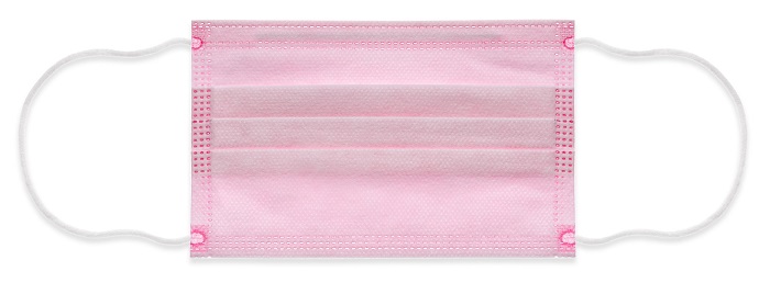MYMASK PRO TIPO II KIDS MASCHERINA CHIRURGICA A 3 STRATI 10 PEZZI ROSA - Farmapre