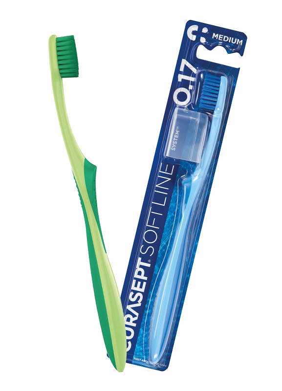 CURASEPT SPAZZOLINO MEDIUM 017 BIPACK - Farmapre