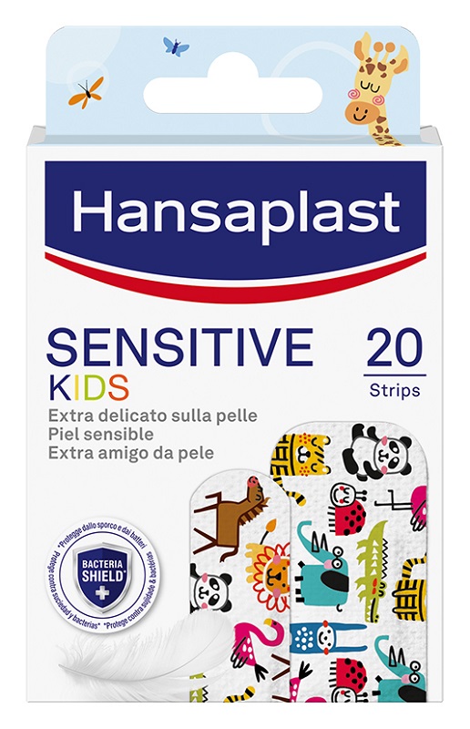 CEROTTO HANSAPLAST SENSITIVE KIDS 20 PEZZI ASSORTITI - Farmapre