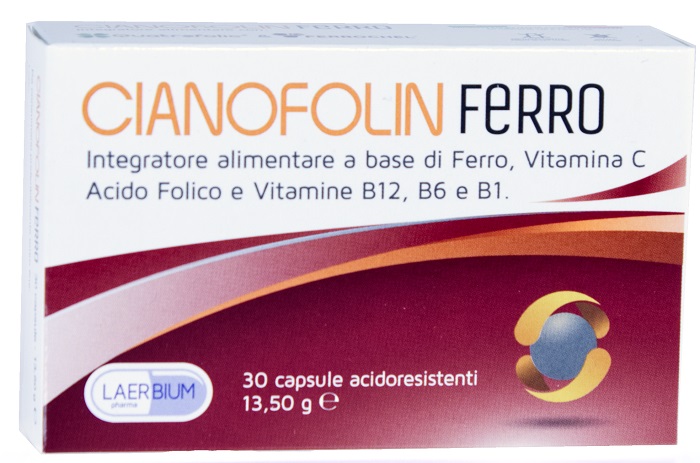CIANOFOLIN FERRO 30 CAPSULE - Farmapre