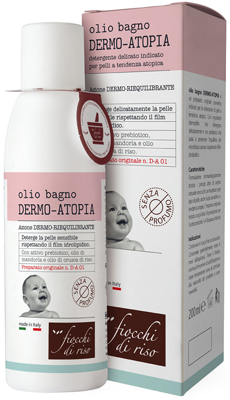 FIOCCHI DI RISO DERMO-ATOPIA OLIO BAGNO - Farmapre