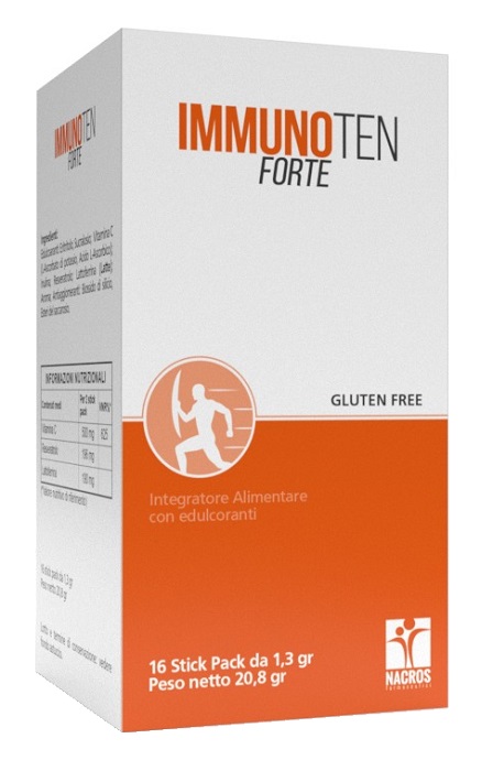 IMMUNOTEN FORTE 16 STICK PACK DA 1,3 G - Farmapre
