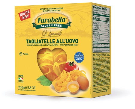 FARABELLA TAGLIATELLE ALL'UOVO 250 G - Farmapre
