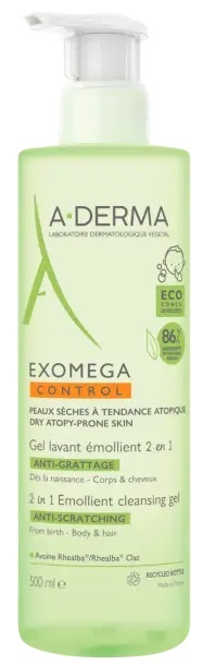 EXOMEGA CONTROL GEL LAVANT 2IN1 500 ML - Farmapre