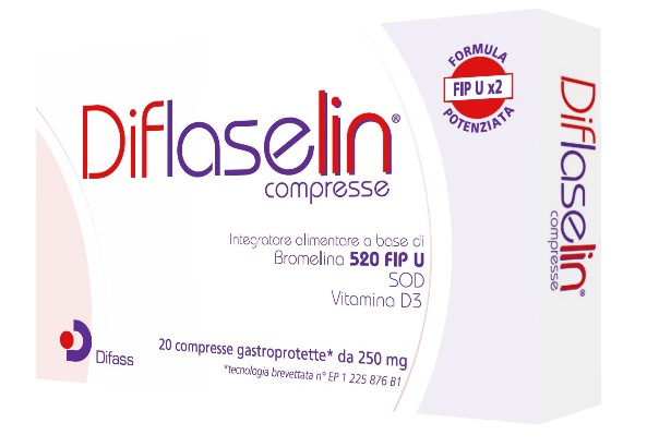 DIFLASELIN 20 COMPRESSE GASTROPROTETTE 250 MG - Farmapre