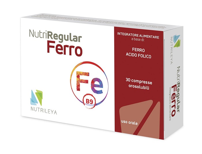 NUTRIREGULAR FERRO 30 COMPRESSE OROSOLUBILI - Farmapre