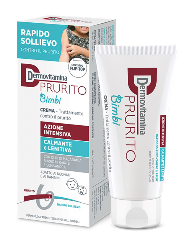 DERMOVITAMINA PRURITO BIMBI CREMA AZIONE INTENSIVA CALMANTE E LENITIVA 30 ML - Farmapre