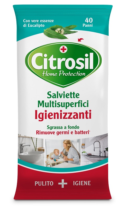 CITROSIL SALVIETTE IGIENIZZANTI EUCALIPTO 40 PEZZI - Farmapre