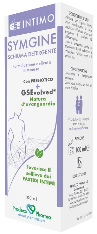 GSE INTIMO SYMGINE SCHIUMA DETERGENTE 100 ML - Farmapre