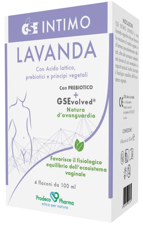 GSE INTIMO LAVANDA 4 FLACONI DA 100 ML - Farmapre
