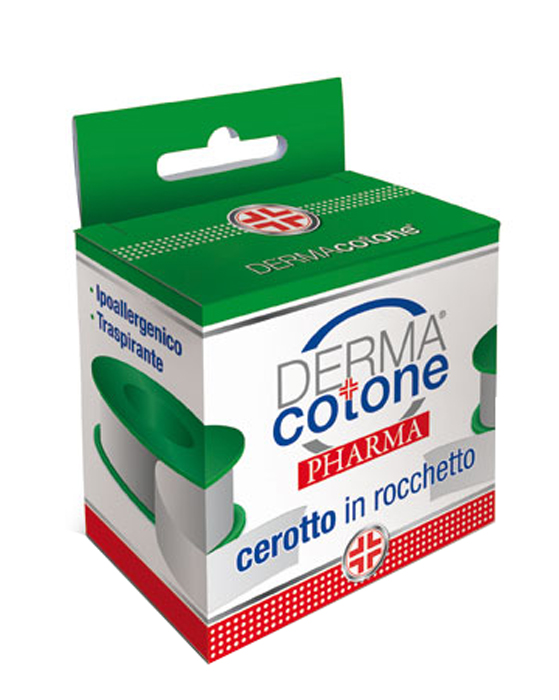 DERMACOTONEPHARMA CEROTTO ROCCHETTO 2,5X500 CM 1 PEZZO - Farmapre
